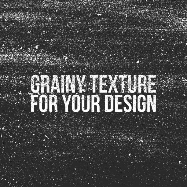 illustrazioni stock, clip art, cartoni animati e icone di tendenza di texture grunge granulosa come una polvere o shalkboard - dust frame dirty scratched