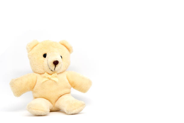istock brown teddy bear isolated on white background 680374354