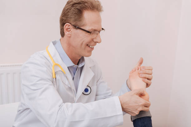 istock Trained prominent rheumatologist satisfied with results 680377706