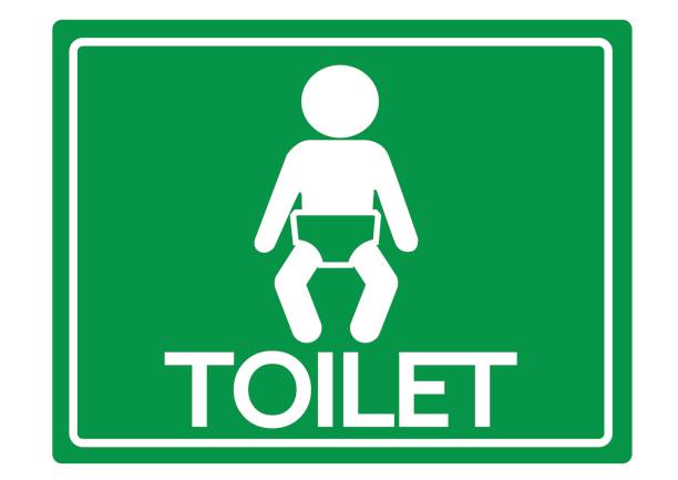 istock Pictogram child toilet  icons 680383786