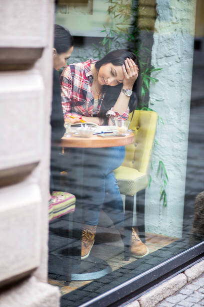 istock Two girl enjoy a coffee break 680386428