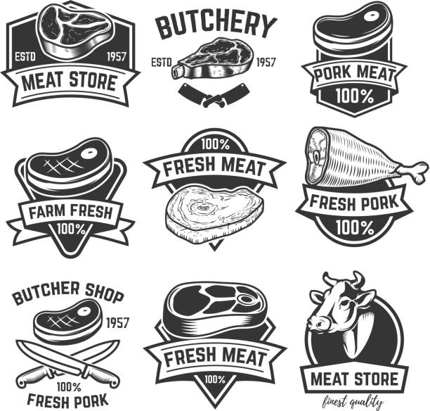 Butchery Price Label Sticker 40+ Butcher Shop Price Tag Stock Illustrations, Royalty-Free Vector ...