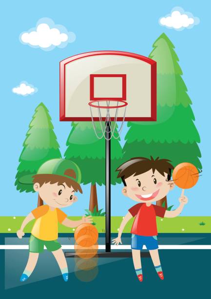 6,100+ Basketball Court Stock Illustrations, Royalty-Free Vector Graphics &  Clip Art - iStock