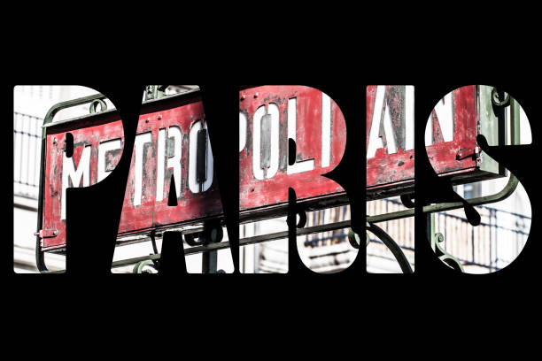 istock Paris Metro Metropolitain Sign 680427922