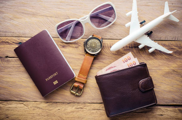 istock Tourism planning and equipment needed for the trip. 680430916