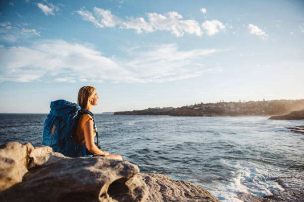 istock Young hiker girl 680431304