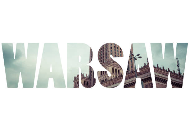 istock Word WARSAW traditional landscape. 680441530