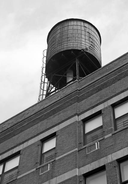 istock Water tower in New York 680465204