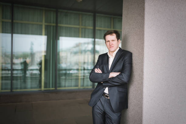 istock Businessman portrait. 680485422