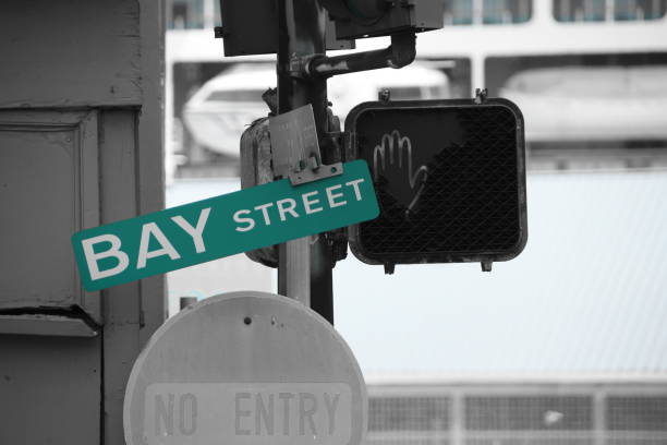 istock Nassau Bahamas- Street sign 680486132