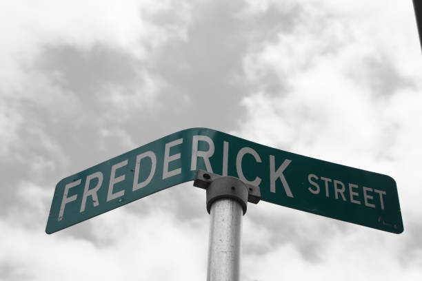 istock Nassau Bahamas- Street sign 680486364