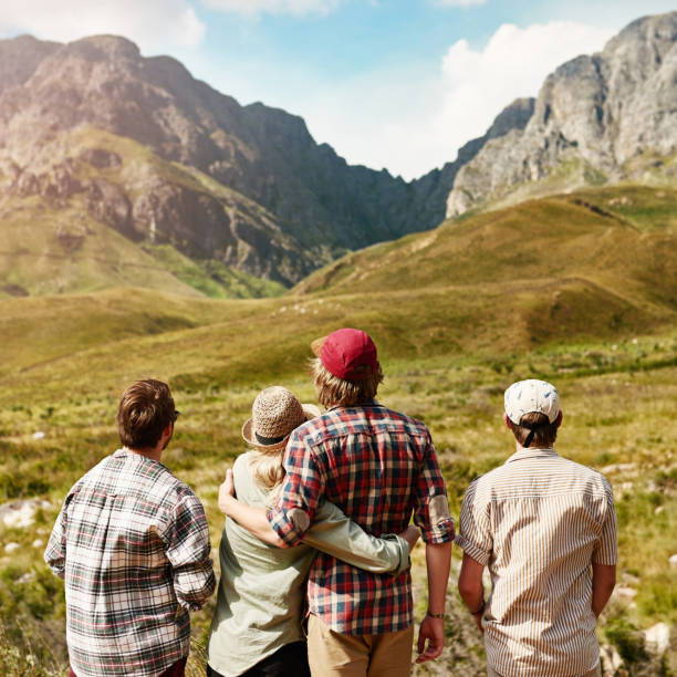 istock Who better to appreciate nature than with your best mates 680486496