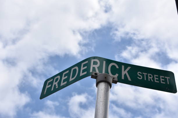 istock Nassau Bahamas- Street sign 680486646