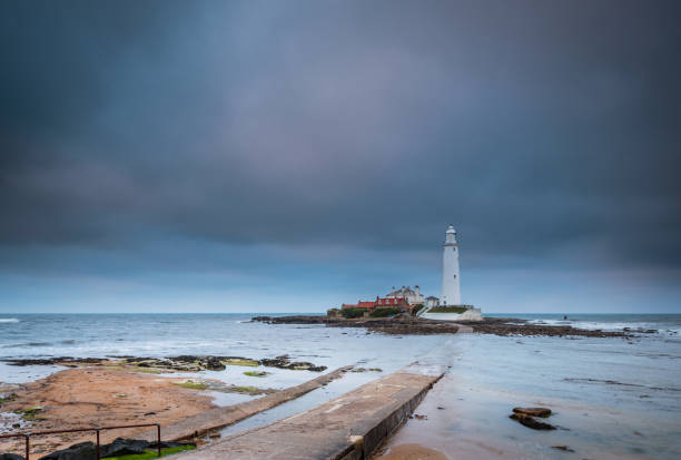 istock Causeway to St Mary's Lighthouse 680510670