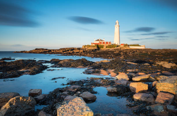 istock Long Exposure at St Mary's Island 680510682