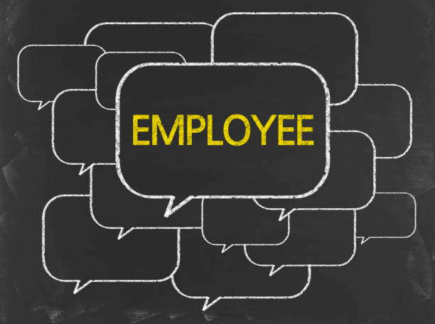 istock Employee - Business Chalkboard Background 680511398