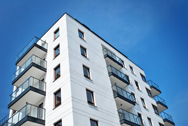 istock Modern, Luxury Apartment Building 680546960