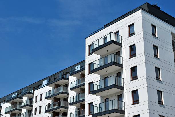 istock Modern, Luxury Apartment Building 680548412