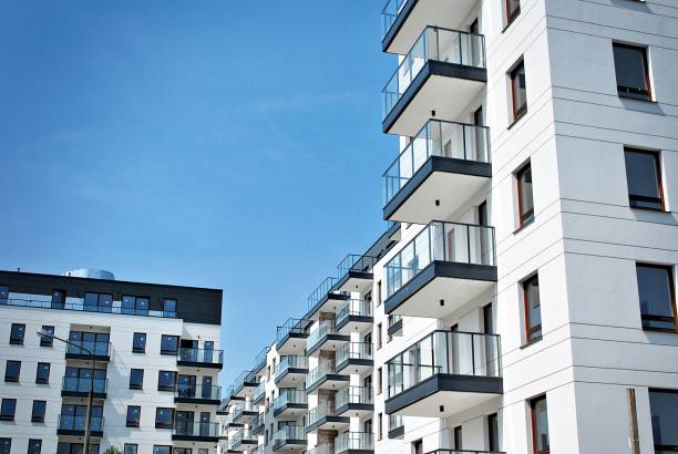 istock Modern, Luxury Apartment Building 680548960
