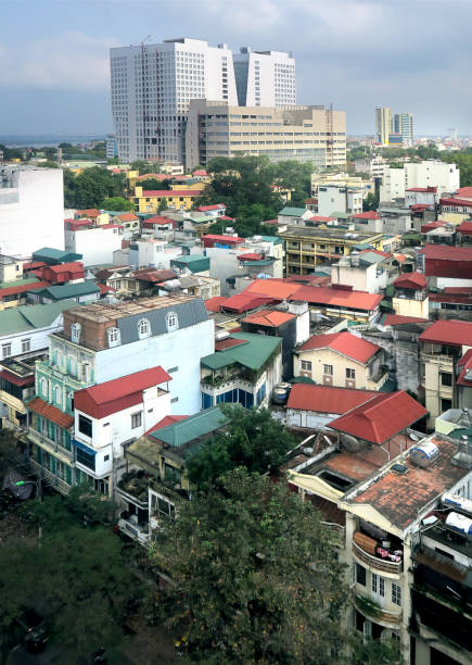 istock Old and new Hanoi, Vietnam 680587216