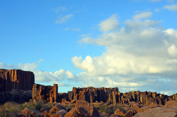 istock Basalt rock formations at Bombo, NSW coast 680624050