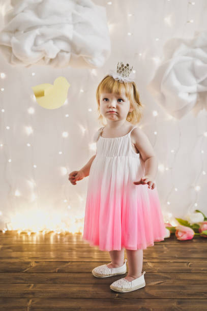 istock Little Princess on a background of lights and clouds 5357. 680653786