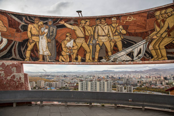 istock The Zaisan Tolgi -  a soviet era monument in Ulaanbaatar 680657694