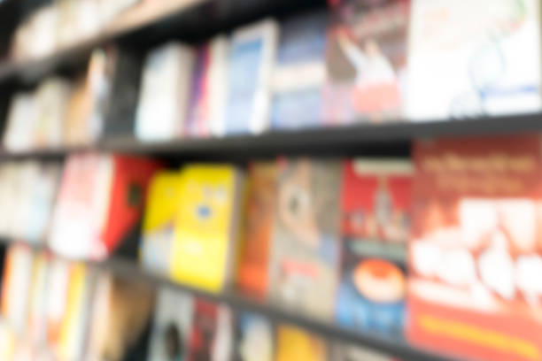 istock Books shelve blur photography. 680657908