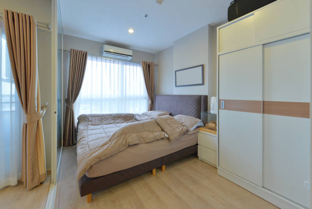 istock luxury modern bedroom interior and decoration, interior design 680665388