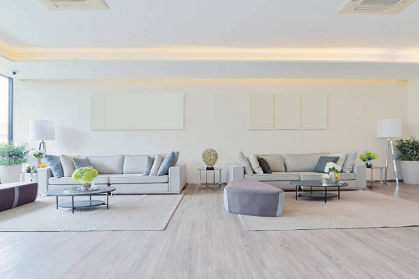 istock white luxury modern living interior and decoration, interior design 680667948