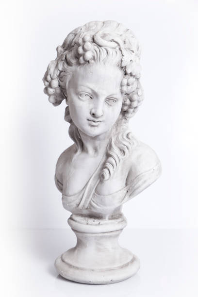 istock woman sculpture on white background 680675988