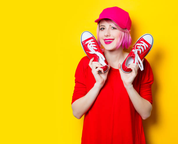 istock young woman with gumshoes 680676556