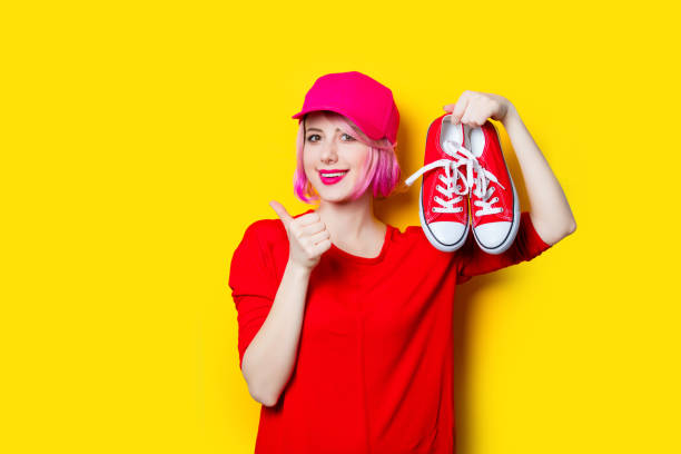 istock young woman with gumshoes 680676558