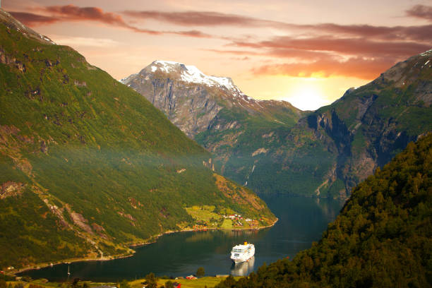 istock Northern Norwegian fjords. 680692042