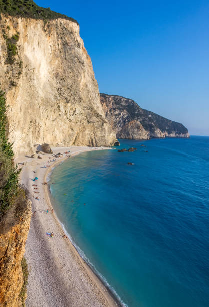 istock Porto Katsiki beach in Lefkada, Greece 680694946