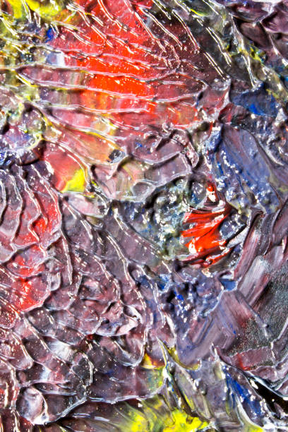 istock Wet Abstract Painted Vein Color Background 680699562