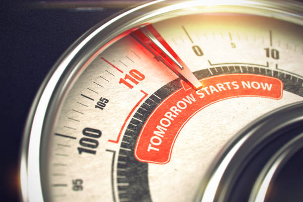 istock Tomorrow Starts Now - Business Mode Concept. 3D 680718734