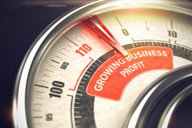 istock Growing Business Profit - Business Mode Concept. 3D 680720610