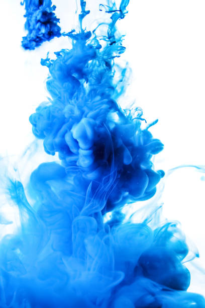 istock blue ink in water isolated on white background 680720730