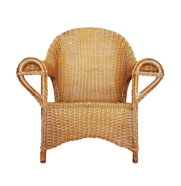 istock Wattled Armchair on white 680722250