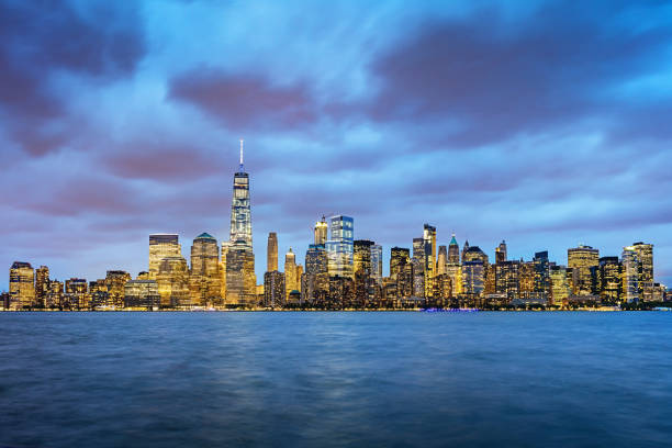 istock New York City Manhattan Skyline at Night 680744264