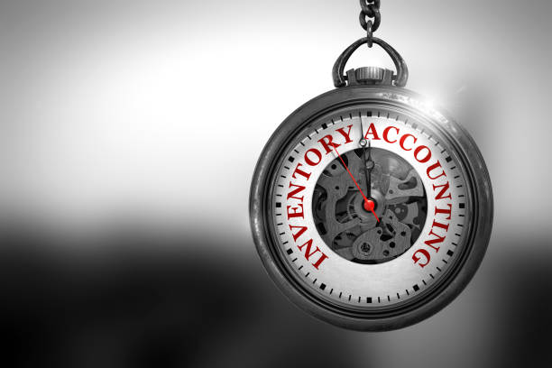istock Inventory Accounting on Pocket Watch. 3D Illustration 680746098
