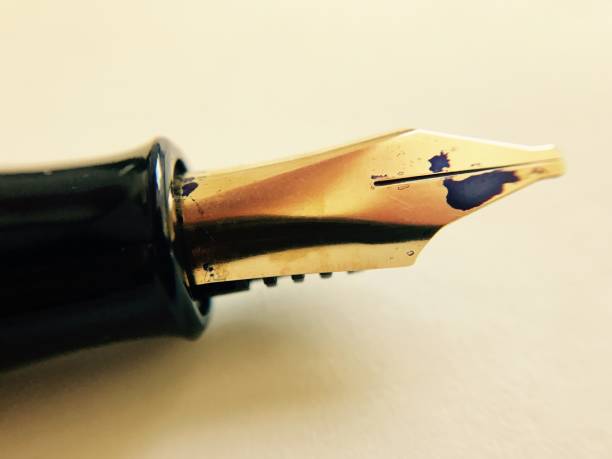 istock Tip of a fountain pen 680754554