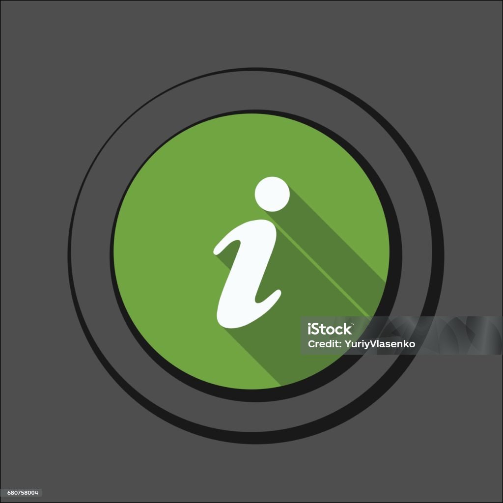 Inf Button Info Button Illustration Stock Illustration - Download Image Now ...