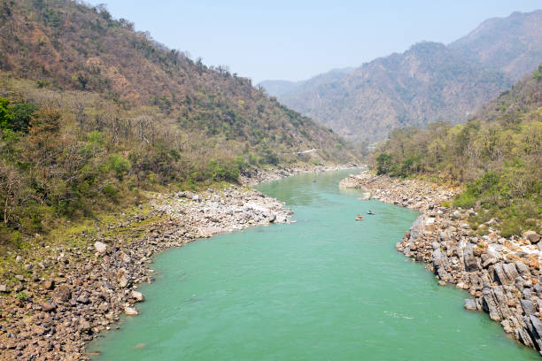 istock The holy river Ganges in India near Laxman Jhula 680772522