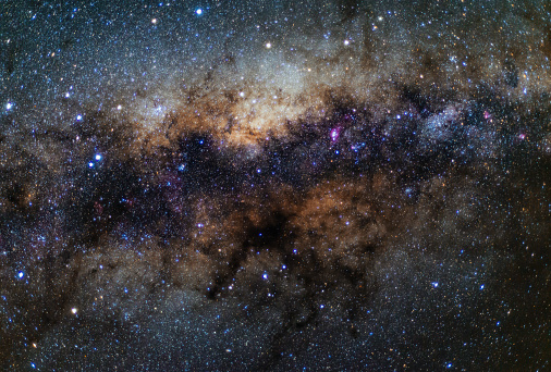 Milky way galaxy in Sutherland