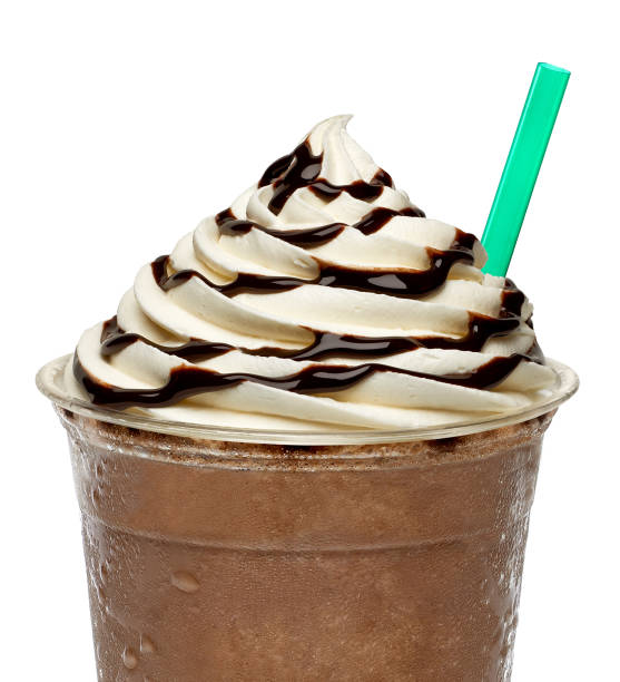 istock Frappuccino in takeaway cup isolated on white background 680794156