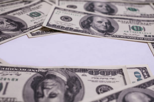 hundred dollar bills front side. background of dollars, old hundred-dollar bil face, motivation, success, you can be rich copyspace, a place for an inscription, money background,  place for text