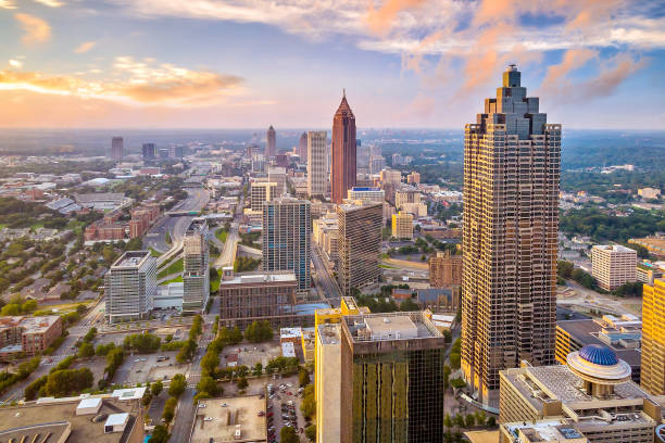 istock Skyline of downtown Atlanta, Georgia 680820192