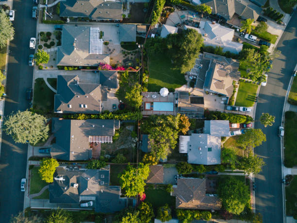 istock Aerial of Residential Area 680821890